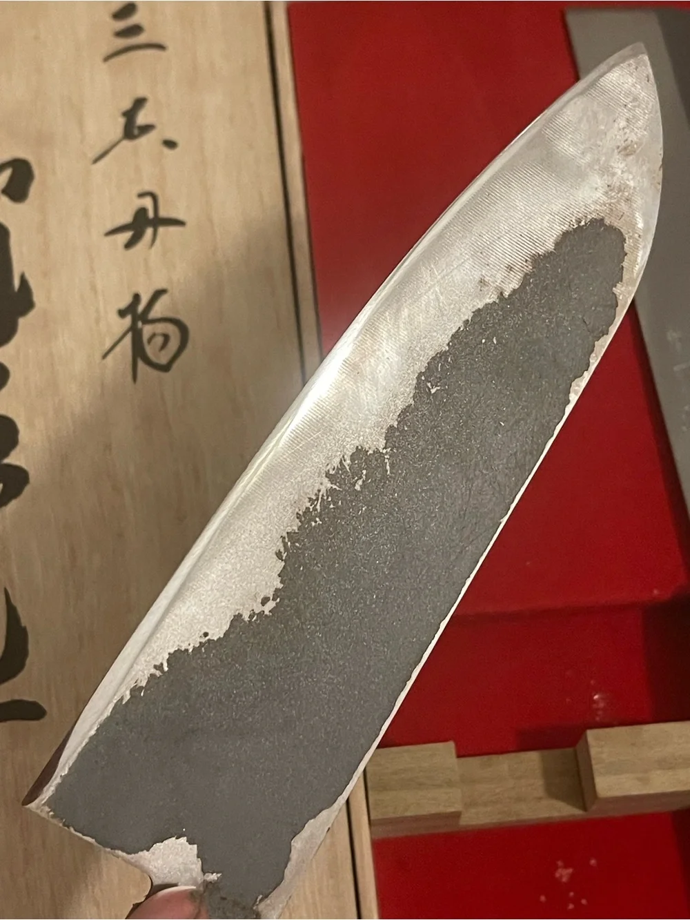 Japanese knife Nakiri and Santoku Set 小鍛冶國武 Kokaji Kunitake 170mm kitchen knife